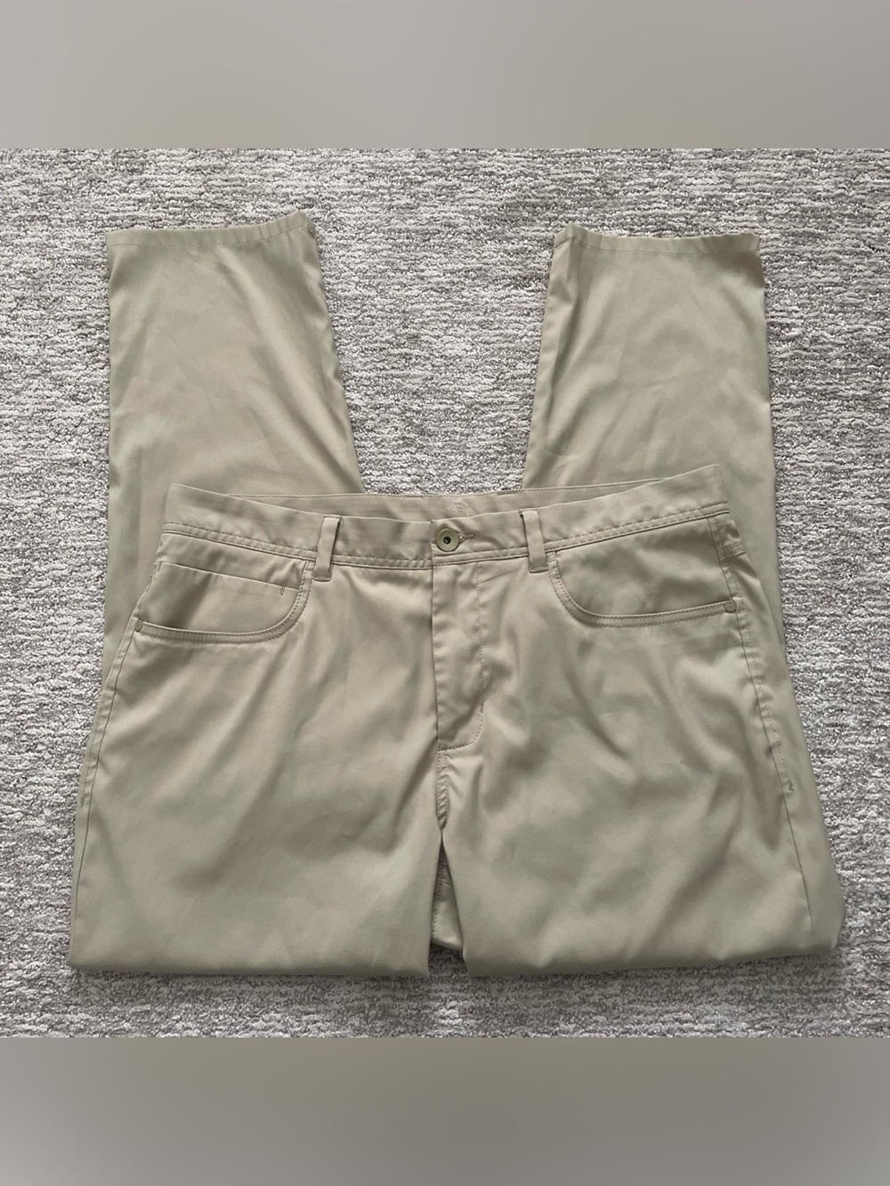 Tommy Bahama Island Zone Performance  Pants Mens Size 36x30 Tan Beige Stretch